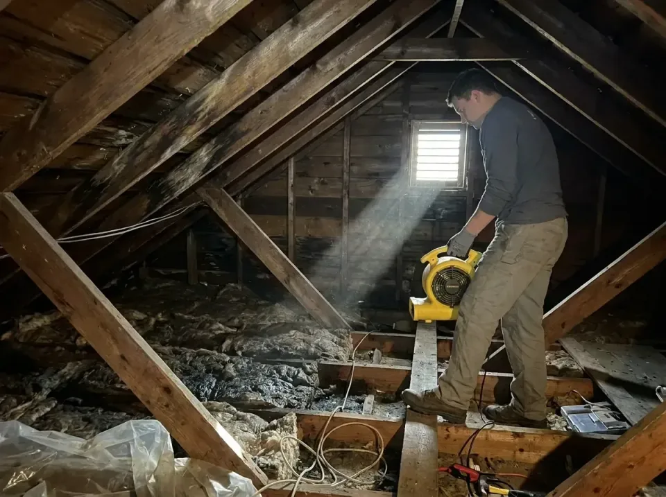attic-water-damage-drying-proc-007 — frequently asked questions, Emergency Water Extraction & 24/7 Flood Response in Little…